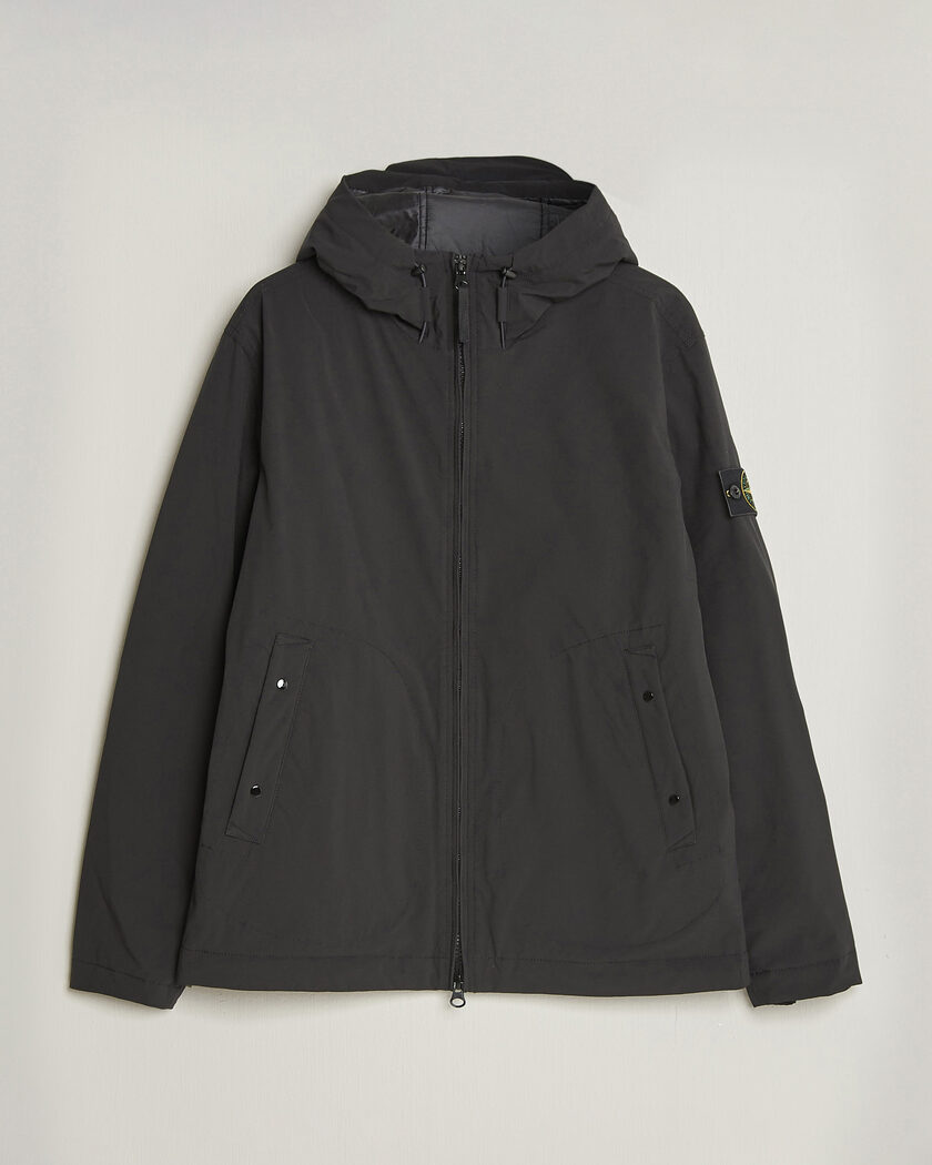 Stone Island Short Soft Shell Parka Black – Zwart