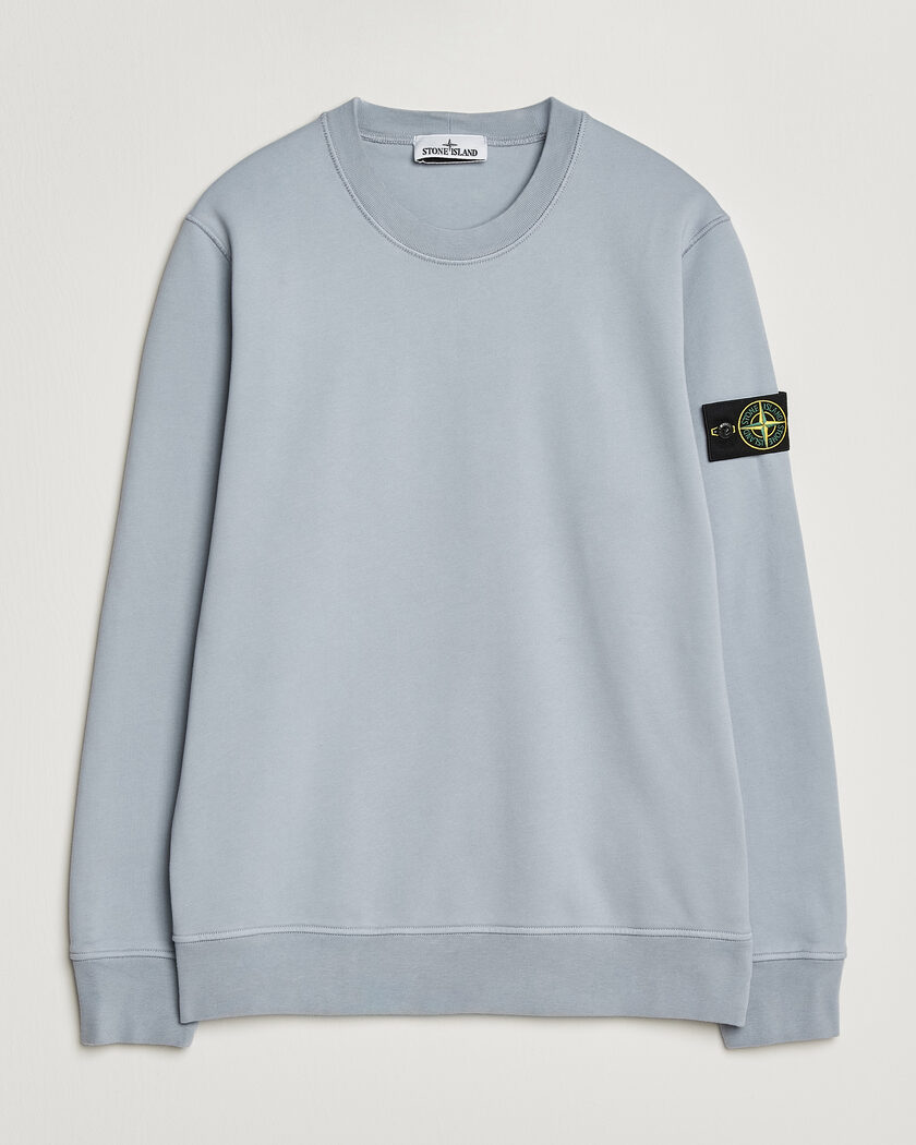 Stone Island Garment Dyed Fleece Sweatshirt Ash Grey – Grijs
