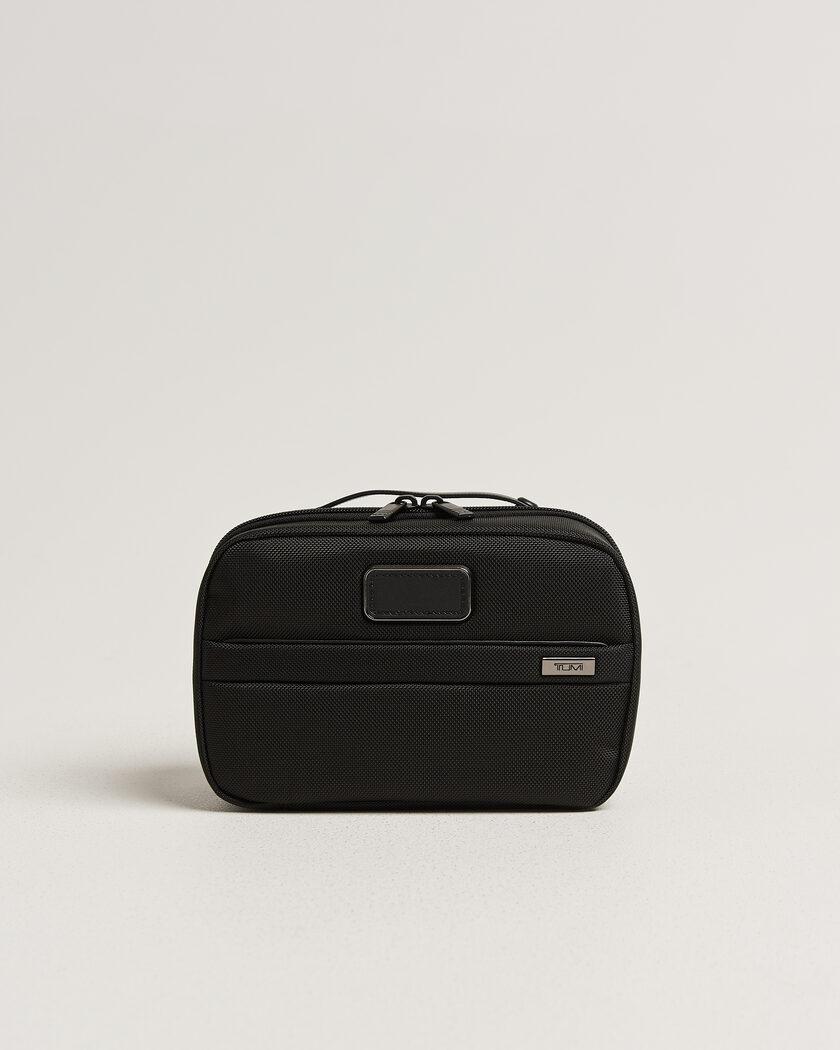 TUMI Alpha Split Travel Kit Black – Zwart