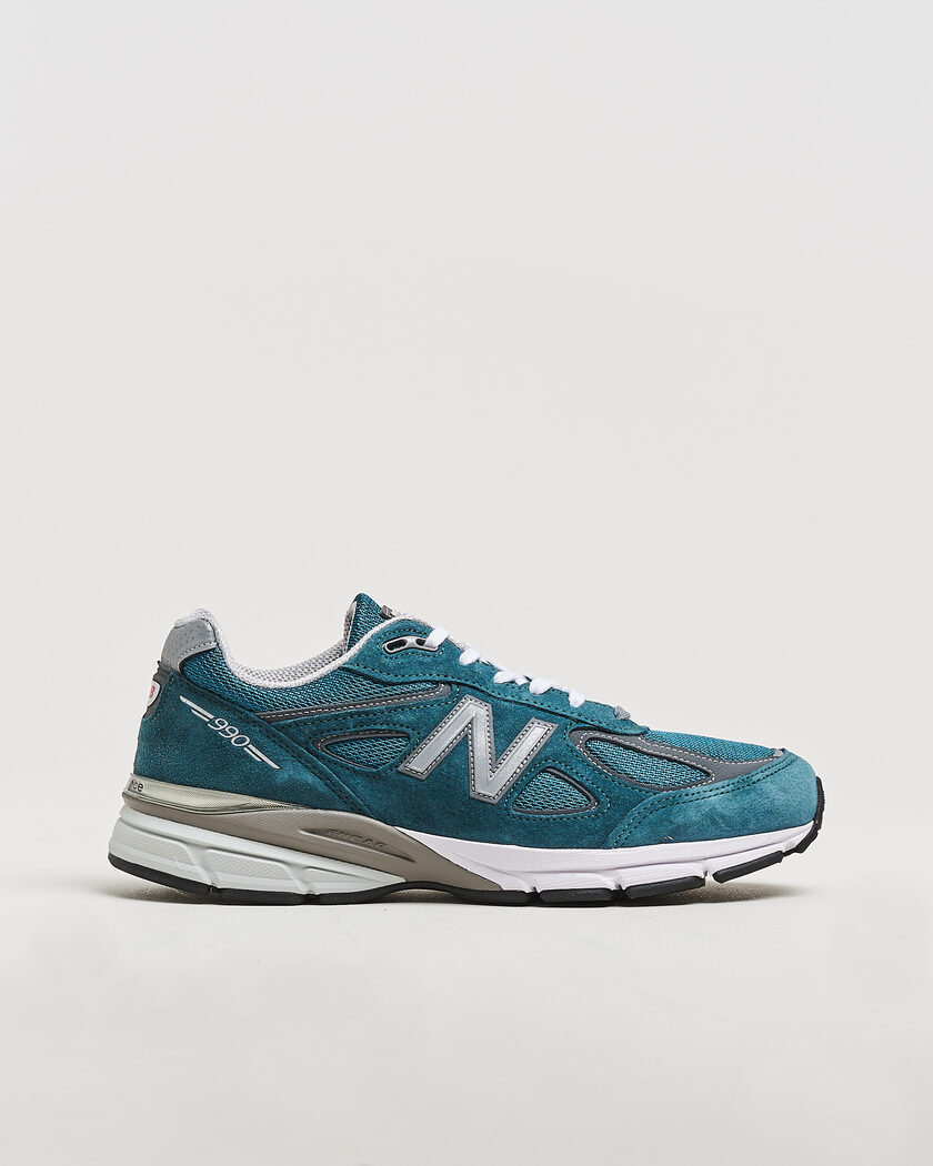 New Balance Made In US & UK New Balance Made in Made in USA 990v4 Vintage Teal – Groen