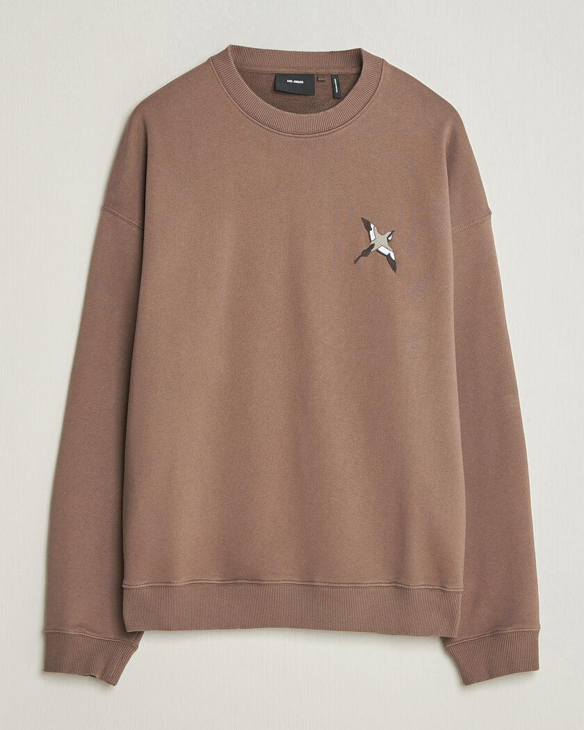 Axel Arigato Micro Bee Bird Sweatshirt Coffee Brown – Bruin