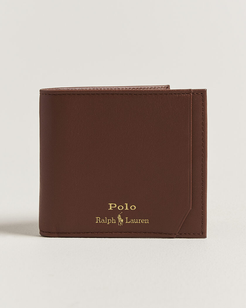 Polo Ralph Lauren Smooth Leather Wallet Saddle – Bruin