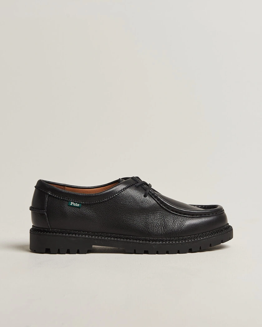 Polo Ralph Lauren Jett Apron Derby Shoe Black – Zwart
