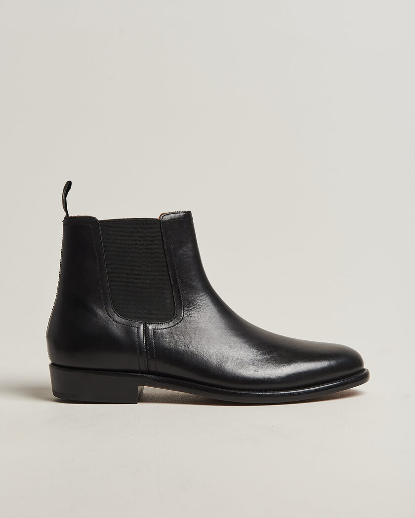Polo Ralph Lauren Owen Leather Chelsea Boots Black – Zwart