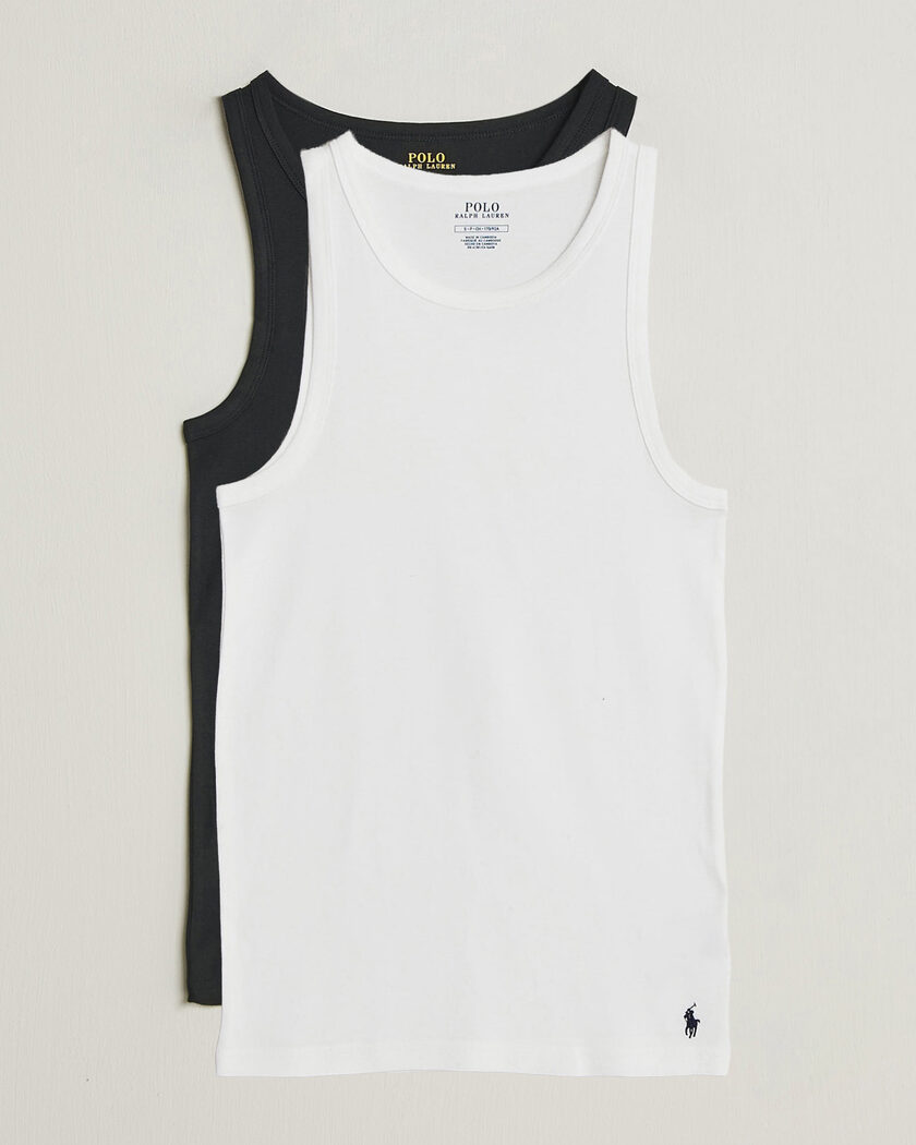 Polo Ralph Lauren 2-Pack Tank Top Black/White – Wit