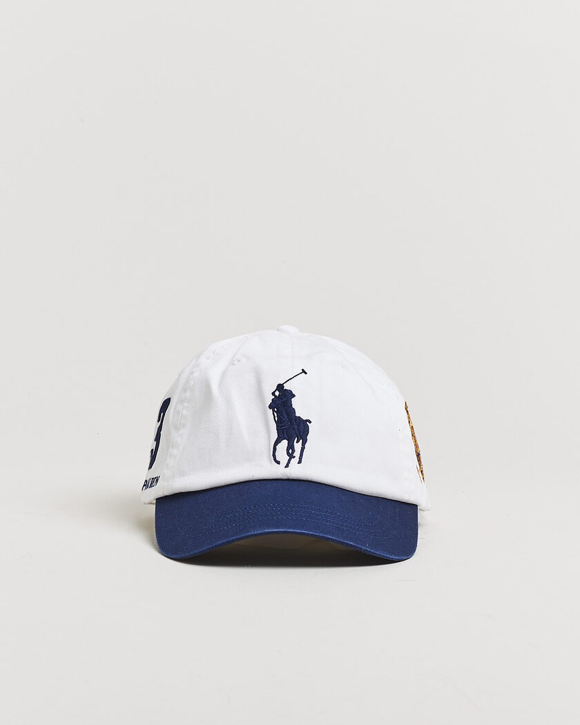 Polo Ralph Lauren Big Pony Twill Cap Ceramic White – Wit