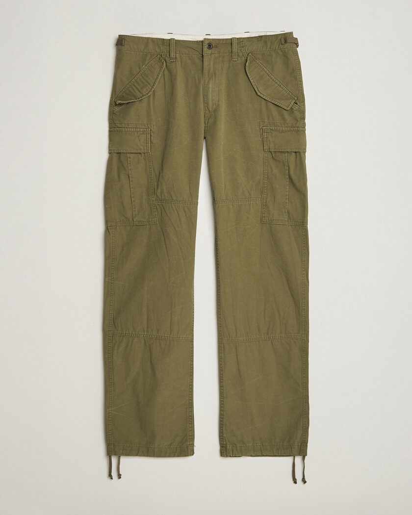 Polo Ralph Lauren Rustic Canvas Cargo Pants Outdoors Olive – Groen