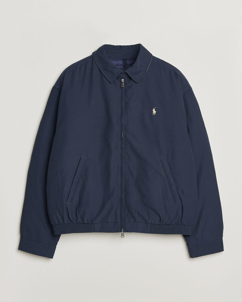 Polo Ralph Lauren Woven Twill Windbreaker Refined Navy – Blauw