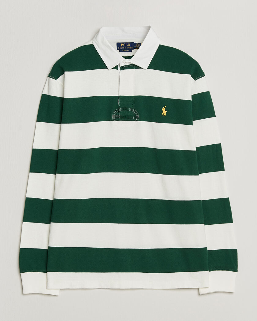 Polo Ralph Lauren Striped Jersey Rugger Cream/Forest – Meerkleurig