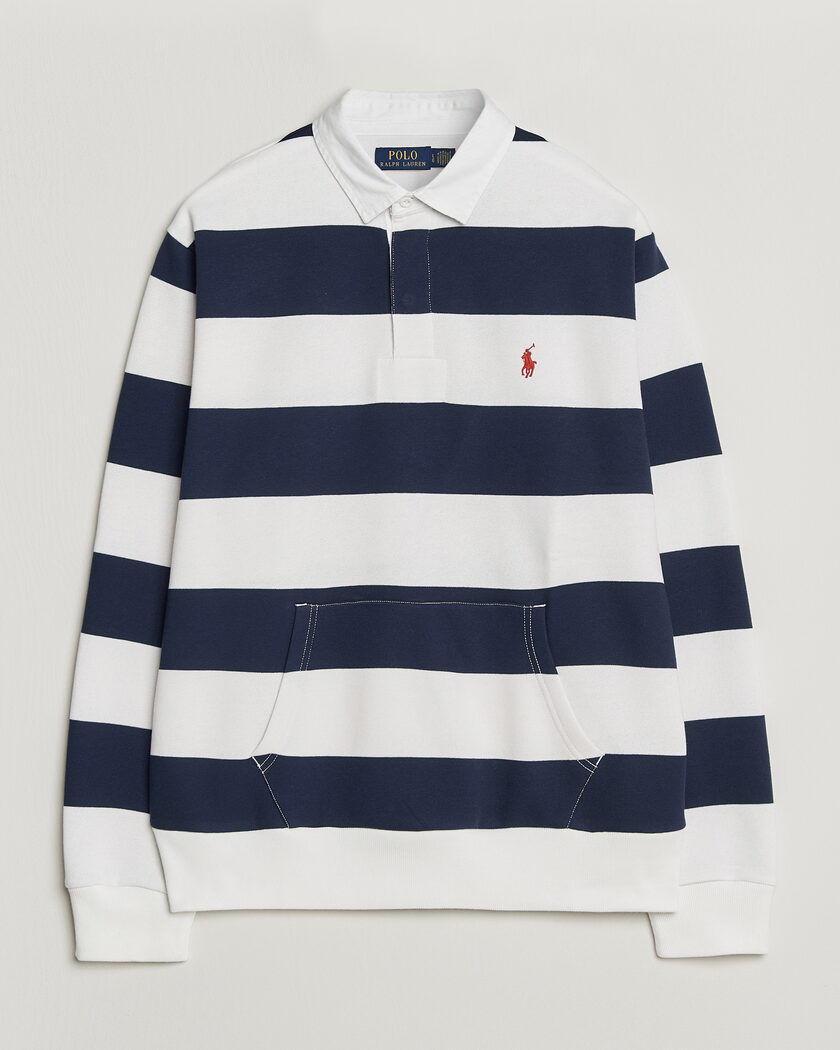Polo Ralph Lauren Rugby Shirt Newport Navy/White – Meerkleurig