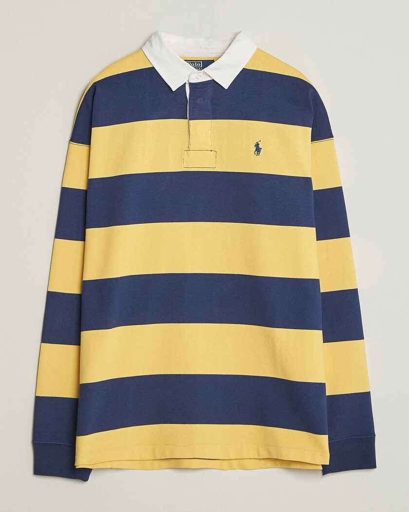 Polo Ralph Lauren Jersey Knitted Rugby Pullover Yellow/Cobolt – Meerkleurig