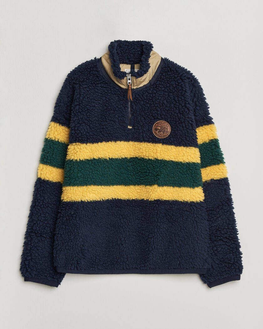 Polo Ralph Lauren Shaggy Hi Pile Pullover Cruise Navy – Blauw