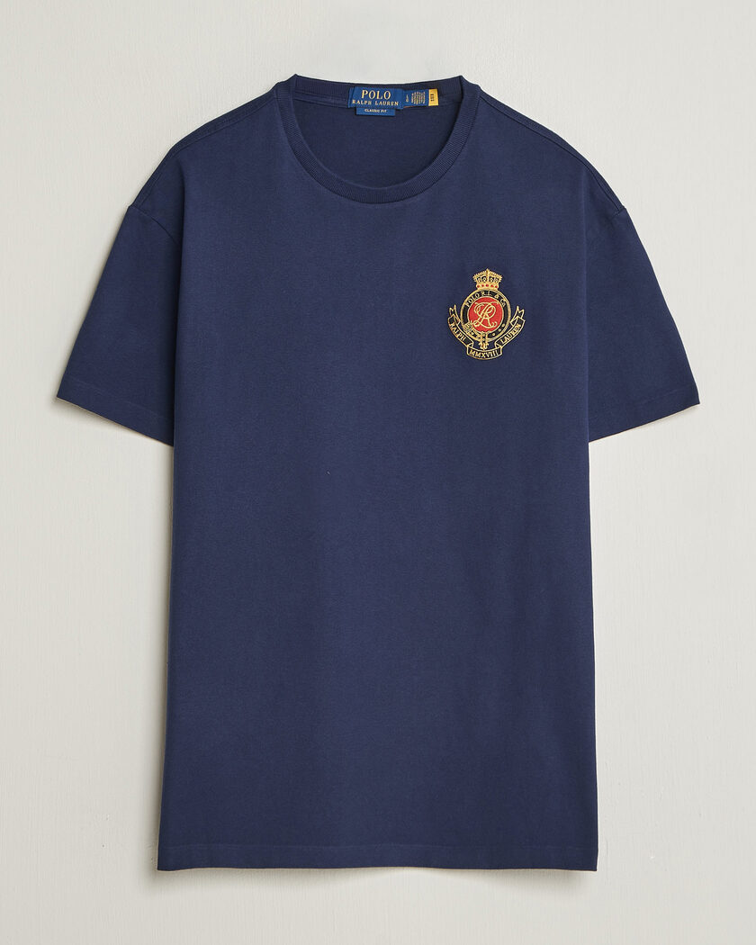 Polo Ralph Lauren Classic Fit Jersey T-Shirt Newport Navy – Blauw
