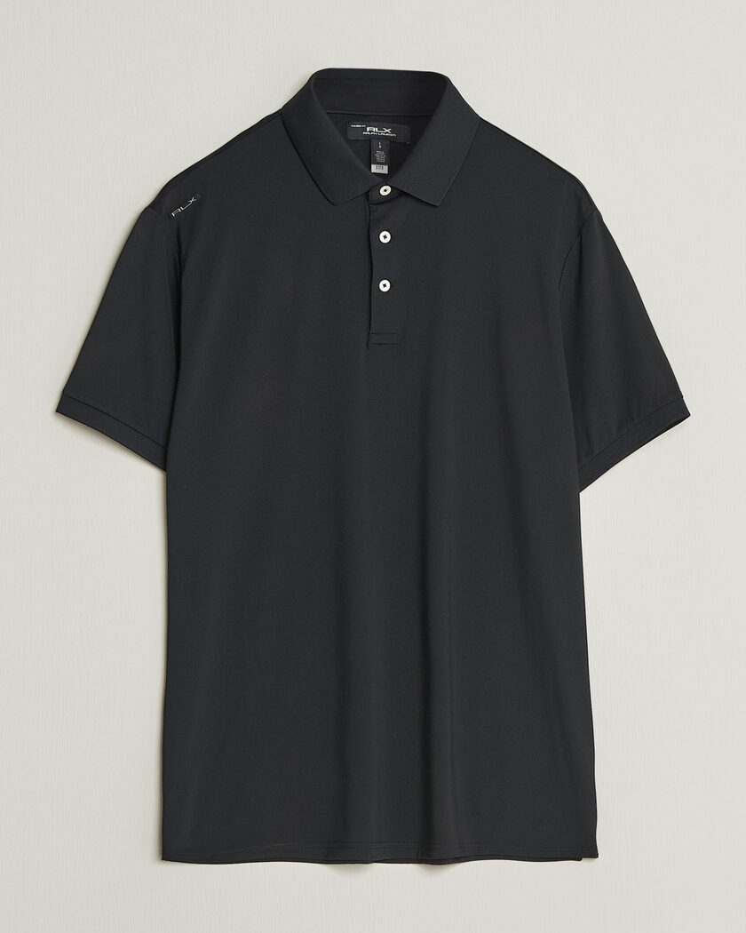 Polo Ralph Lauren Airflow Polo Polo Black – Zwart