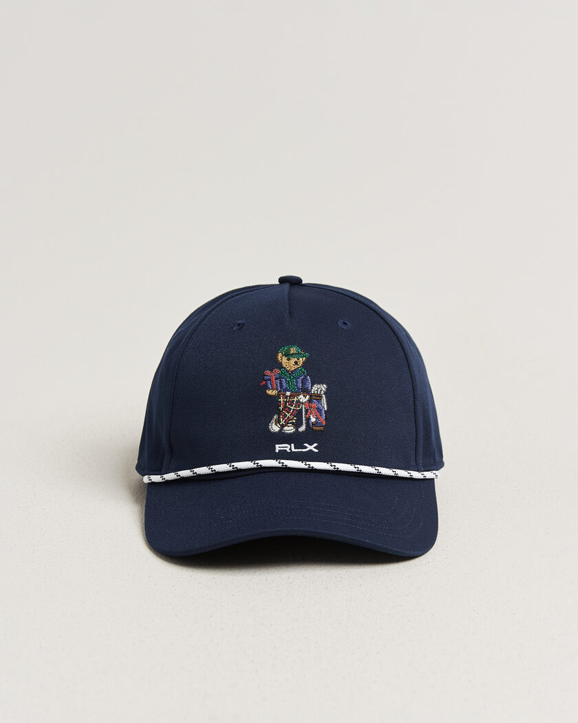 RLX Ralph Lauren Golf Bear Cap Refined Navy – Blauw