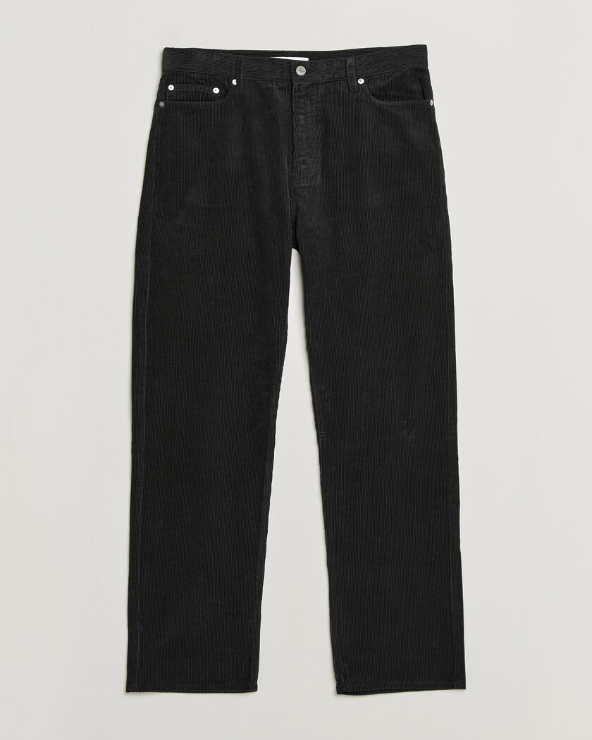 Samsøe Samsøe Eddie Corduroy Trousers Black – Zwart