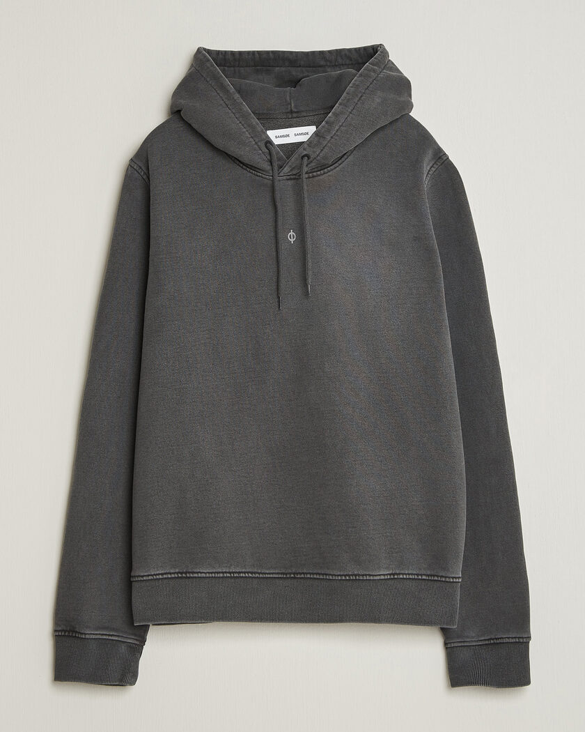 Samsøe Samsøe Ollie Washed Hoodie Black – Zwart