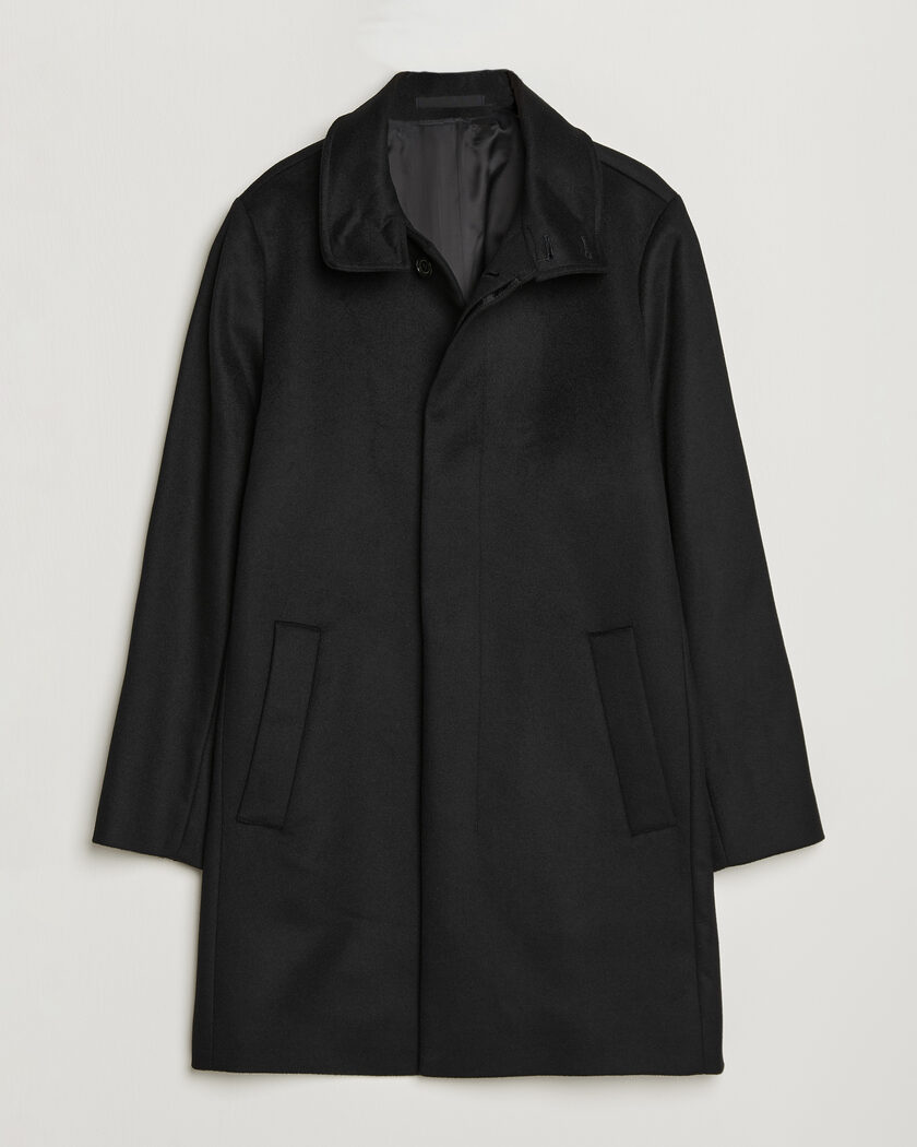 Tiger of Sweden Aleric Wool/Cashmere Coat Black – Zwart