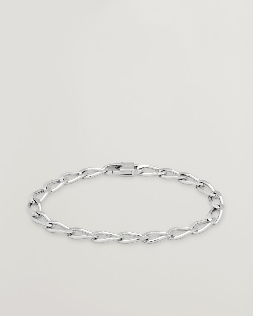 Tom Wood Arlo Large Bracelet Silver – Zilver