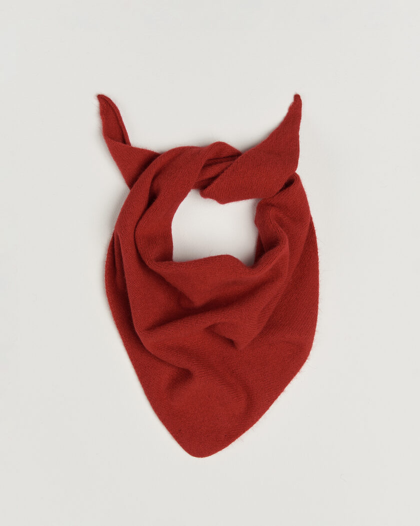 Le Bonnet Lambswool/Caregora Bandana Framboise – Rood