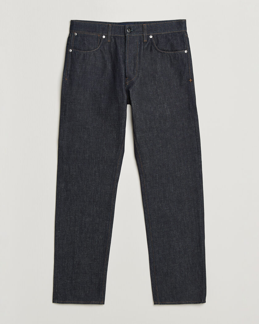 Stone Island Regular Straight Fit Indigo Jeans Blue Raw – Blauw