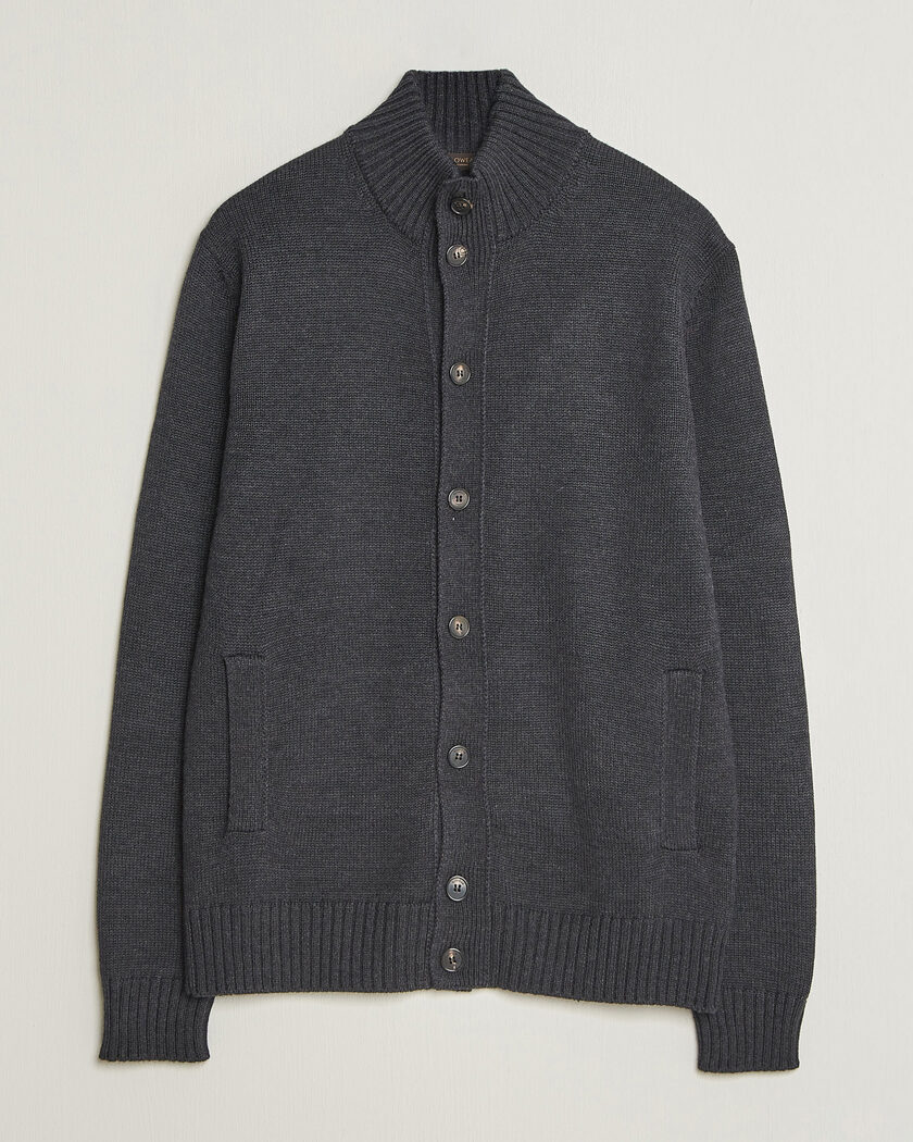 Zanone Virgin Merino Wool Chioto Grey Melange – Grijs
