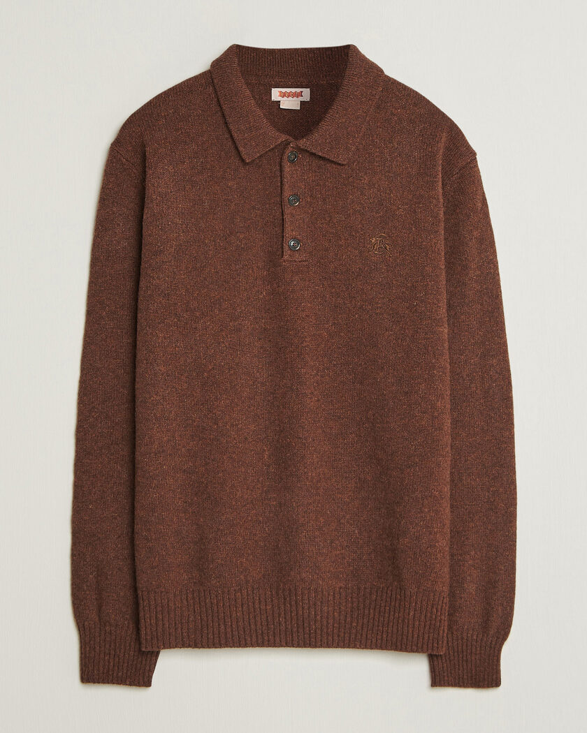 Baracuta Shetland Polo Slate Black – Bruin