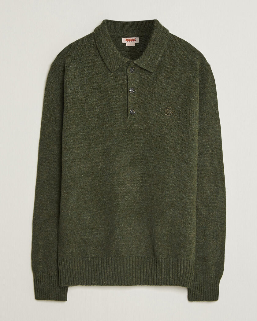 Baracuta Shetland Polo Beech – Groen
