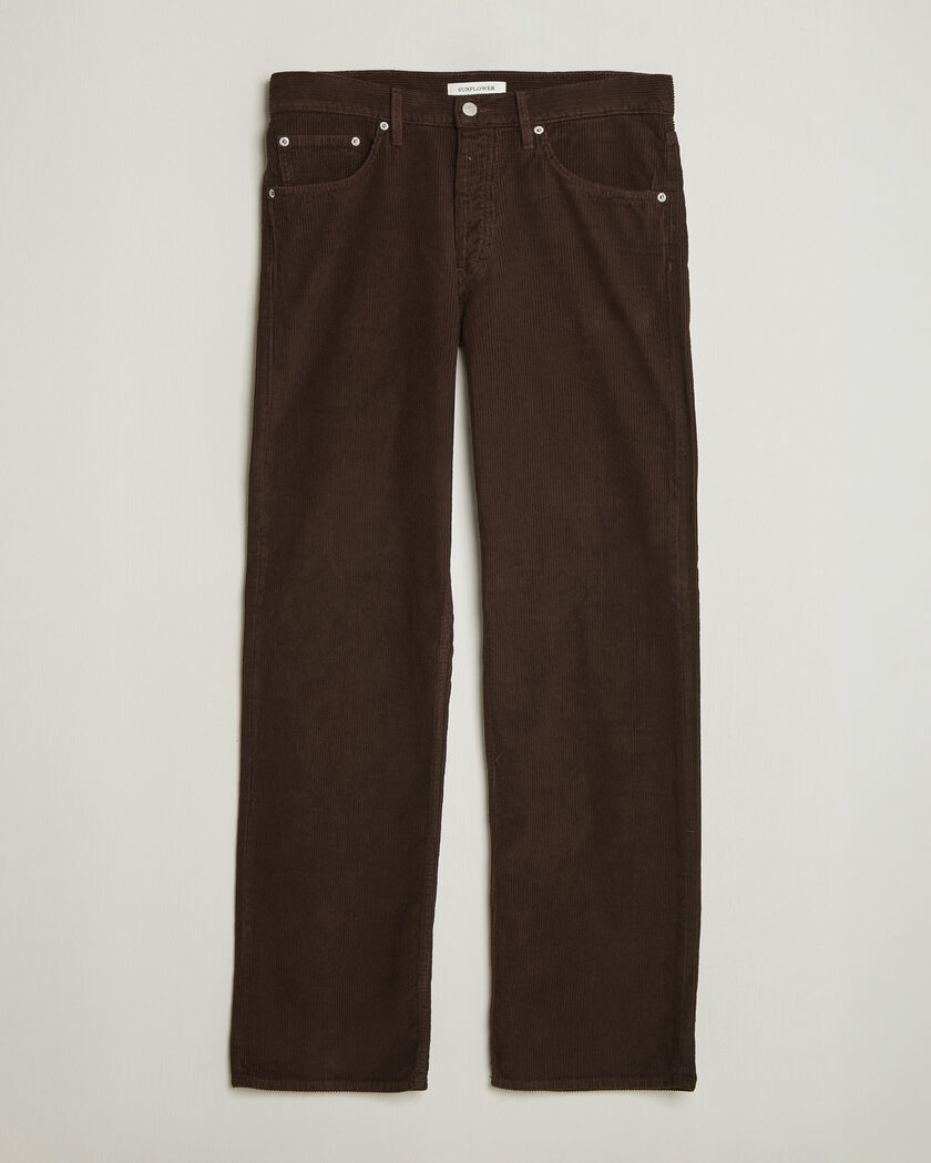 Sunflower Loose Corduroy Pants Brown – Bruin