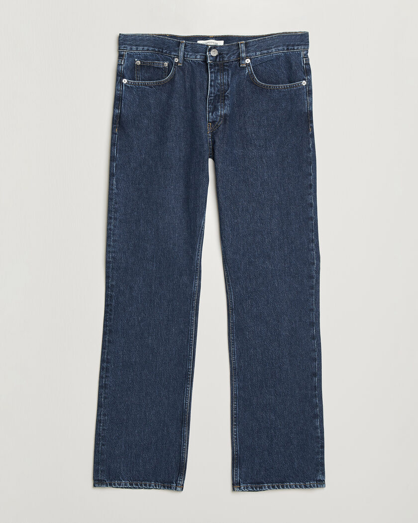 Sunflower Low Straight Jeans Blue Wash – Blauw