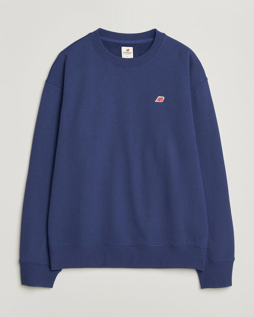 New Balance Made In US & UK New Balance Made in Made In USA Core Sweatshirt Blue Oyster – Blauw