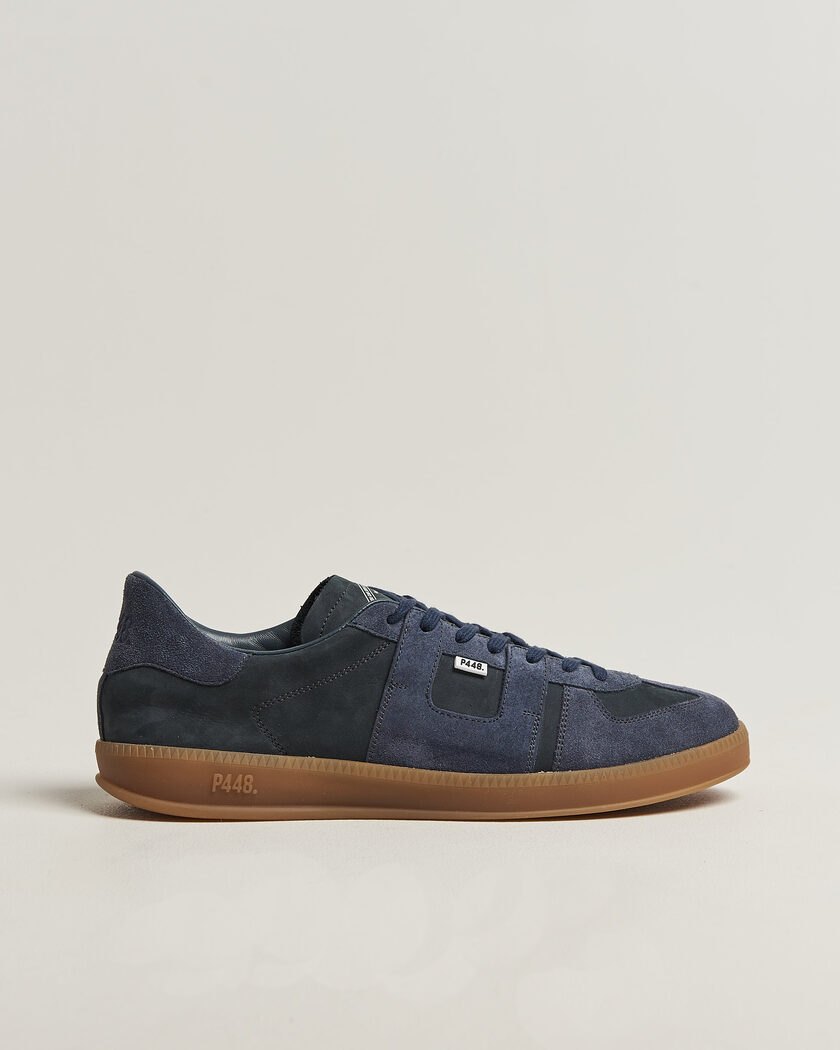 P448 Monza Suede Sneaker Total Blue – Blauw
