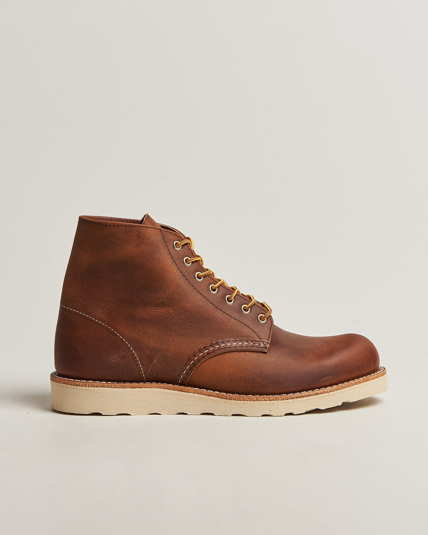 Red Wing Shoes Round Toe Boot Copper Rough/Though Leather – Bruin