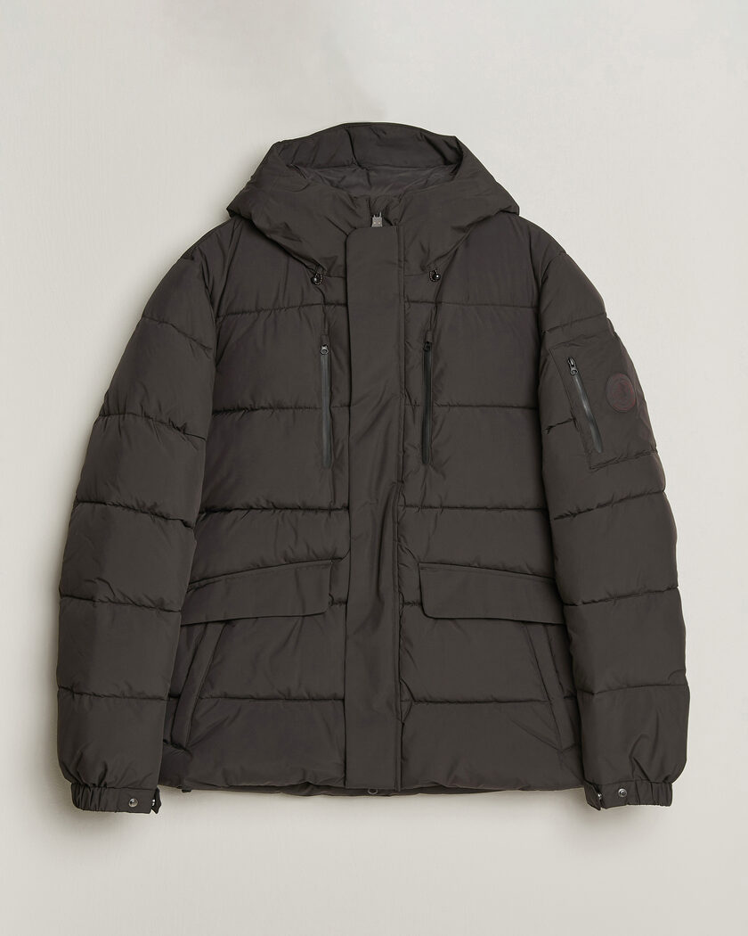 Save The Duck Espel Short Arctic Parka Brown Black – Bruin