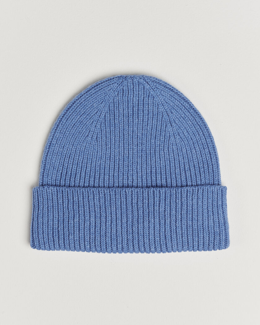 Colorful Standard Merino Wool Beanie Pacific Blue – Blauw