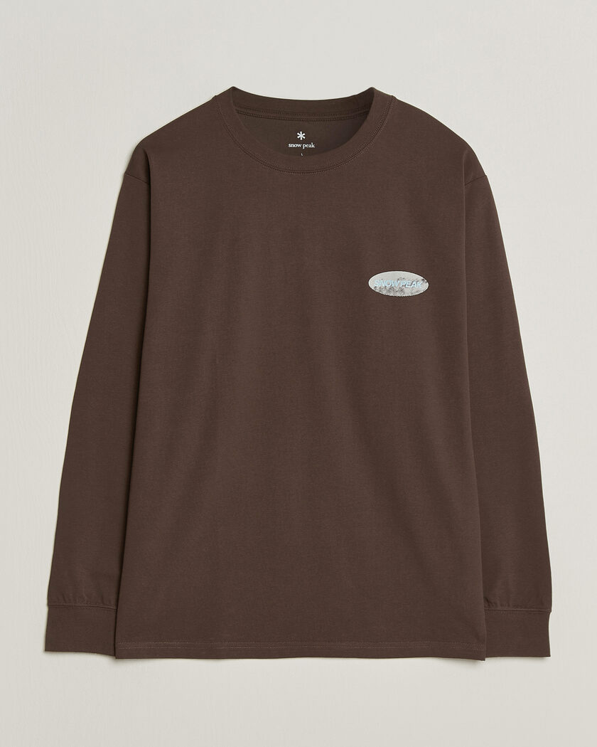 Snow Peak Campscape L/S T-Shirt Brown – Bruin
