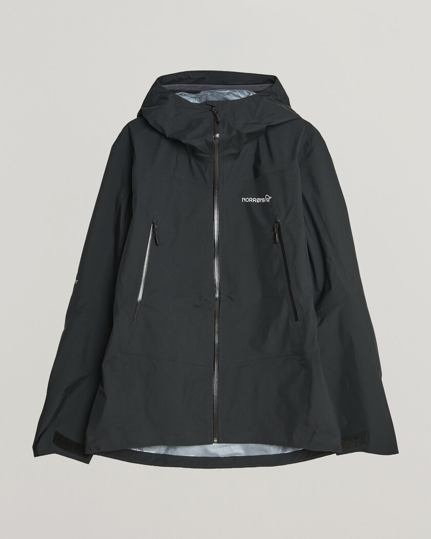 Norrøna Falketind GORE-TEX Jacket Caviar Black – Zwart