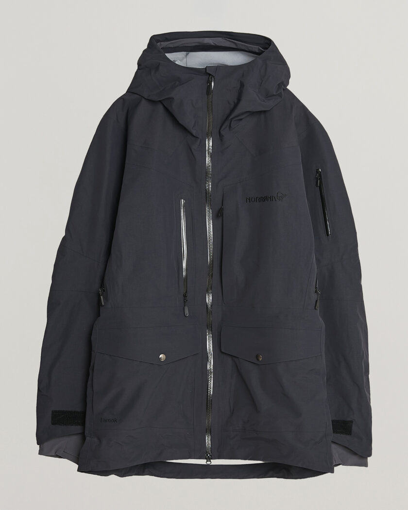 Norrøna Tamok Dri3 Jacket Caviar Black – Zwart