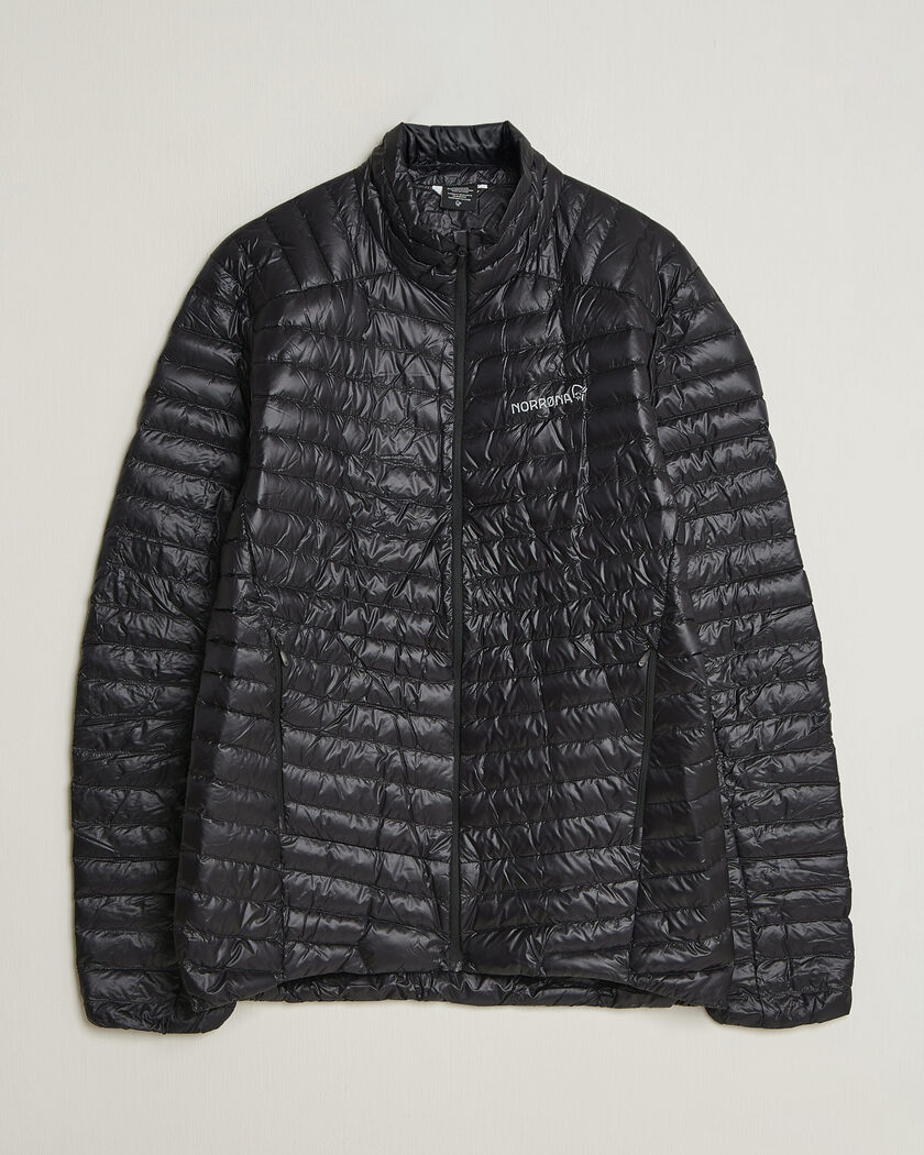 Norrøna Trollveggen Down 800 Super Light Jacket Caviar Black – Zwart