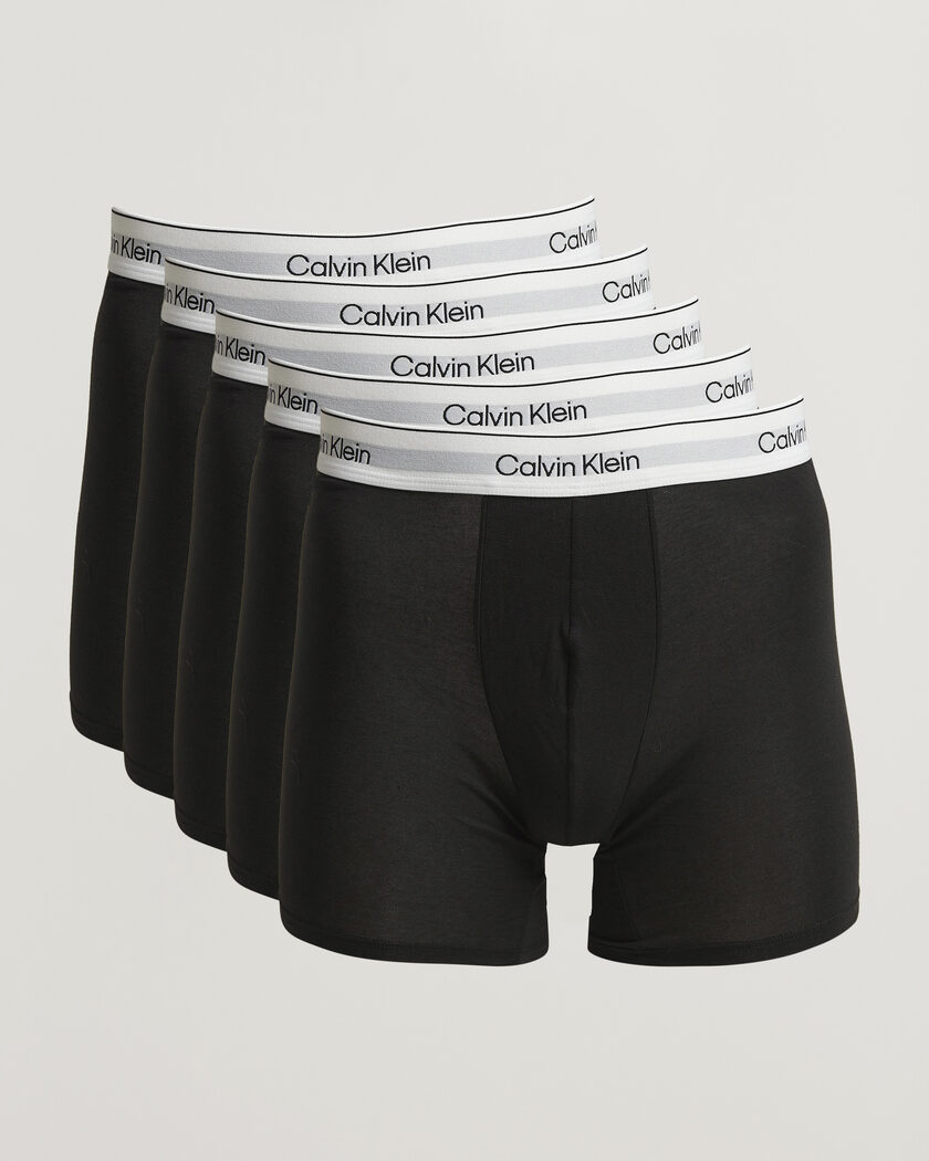 Calvin Klein 5-Pack Micro Stretch Boxer Brief Black – Zwart