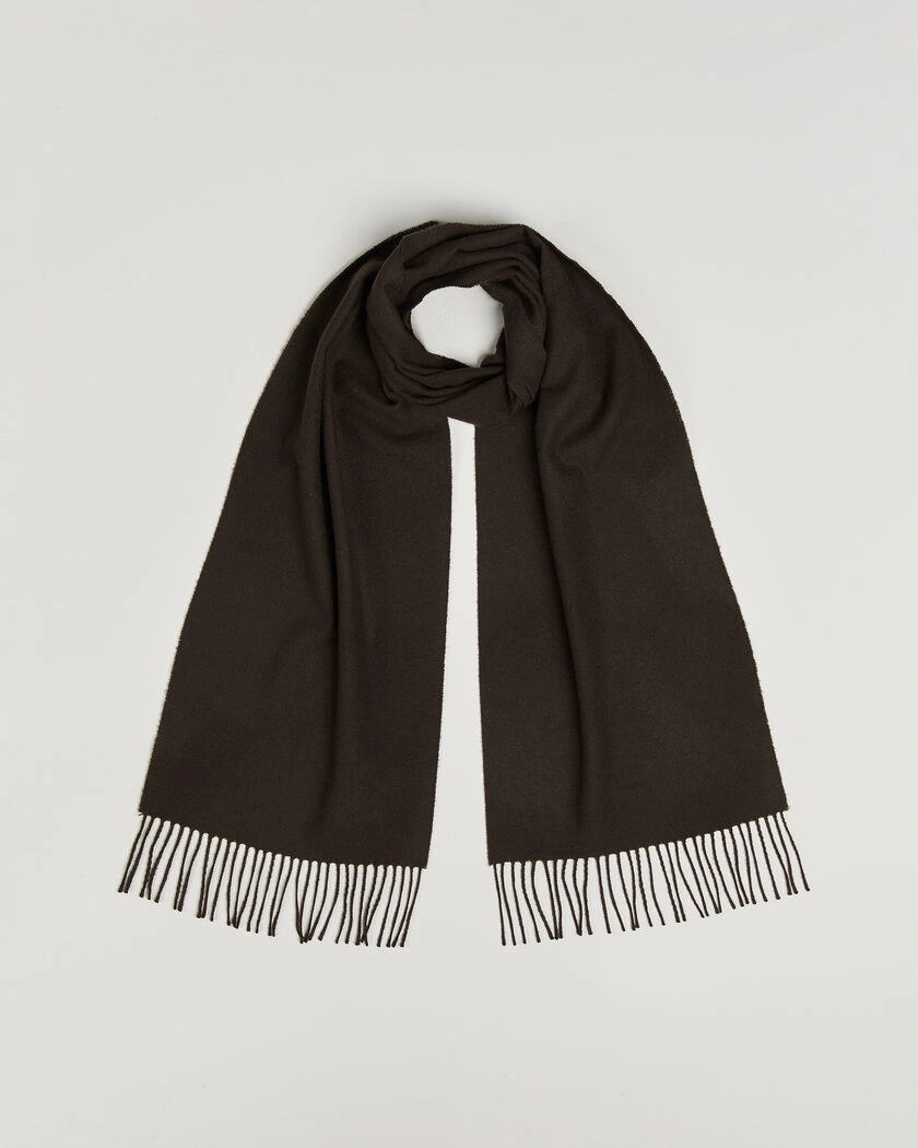 Gant Wool Scarf Shadow Brown – Bruin