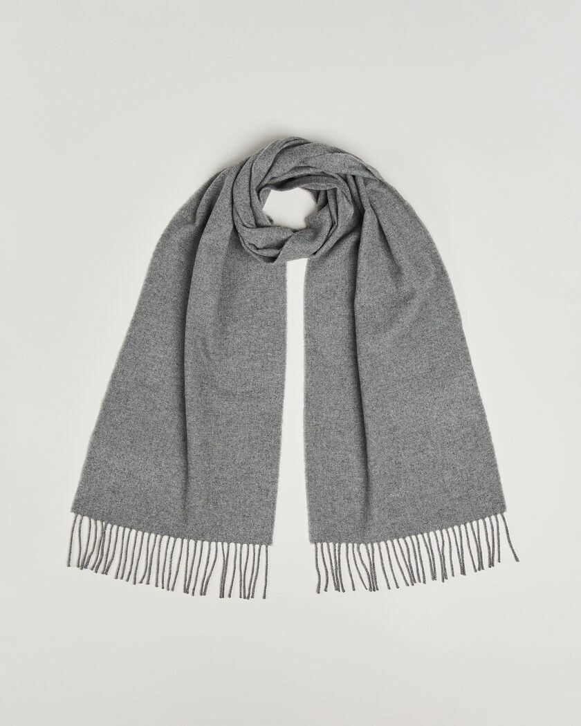 Gant Wool Scarf Mid Grey – Grijs
