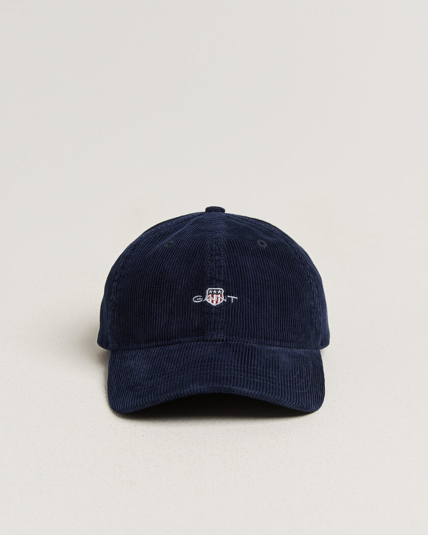 Gant Corduroy Cap Marine – Blauw