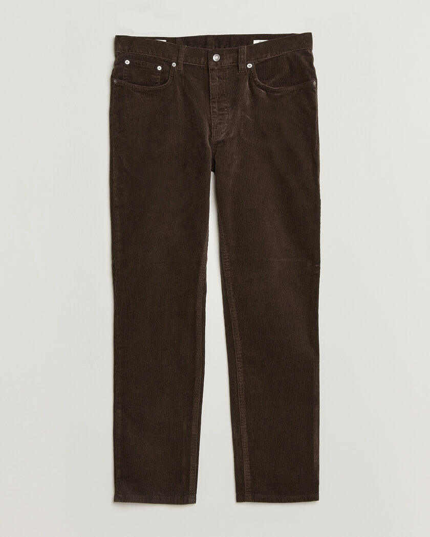 Gant Regular Fit Corduroy 5-Pocket Pants Black Brown – Bruin