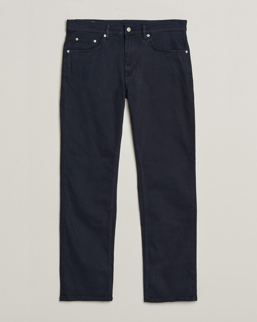 Gant Regular Fit Moleskin 5-Pocket Pants Evening Blue – Blauw