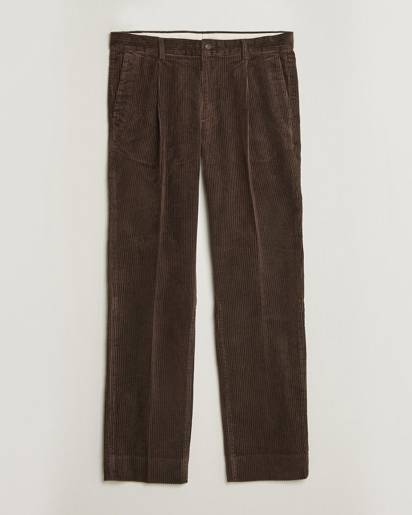 Gant Corduroy Trousers Black Brown – Bruin