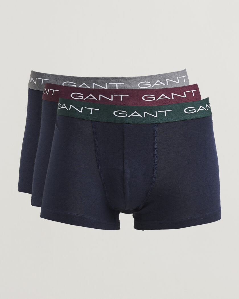 Gant 3-Pack Trunk Evening Blue – Blauw