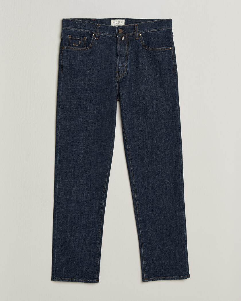 Jacob Cohën Edos Regular Straight Fit Jeans Dark Blue – Blauw
