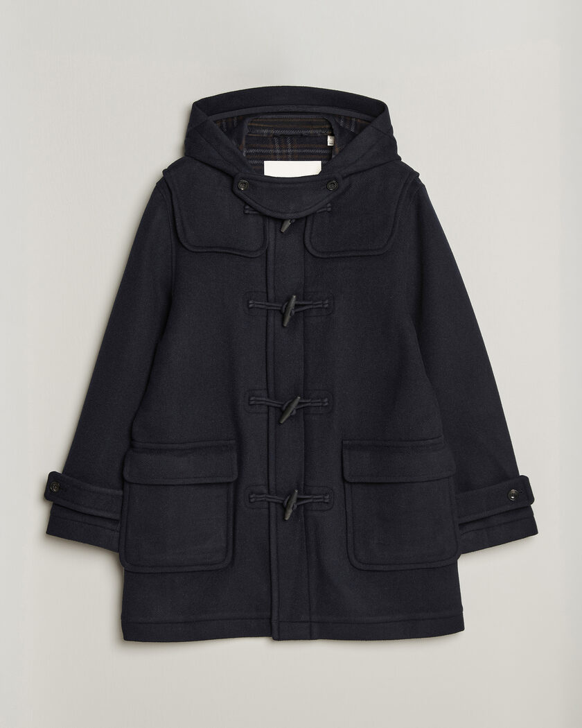 Gant Classic Wool Duffle Coat Evening Blue – Blauw