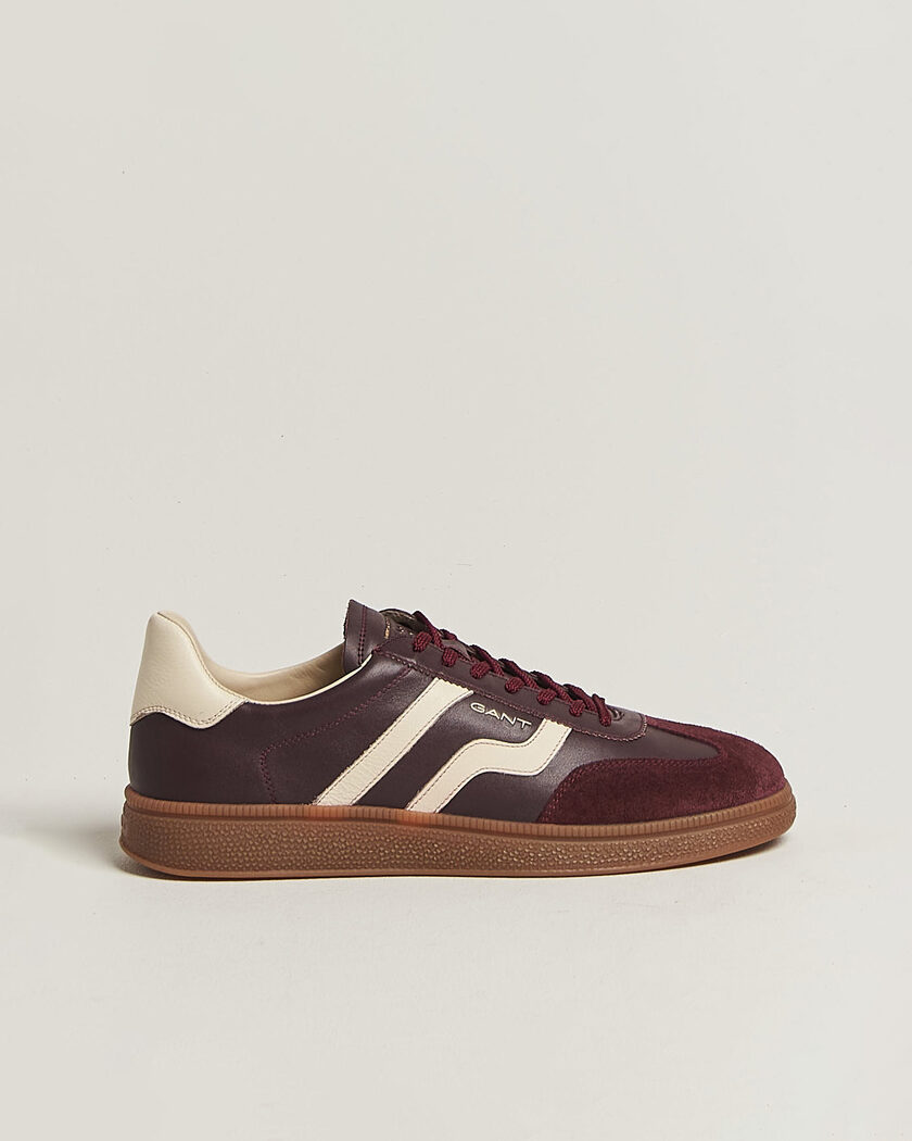 Gant Cuzmo Leather/Suede Sneaker Port Wine – Rood